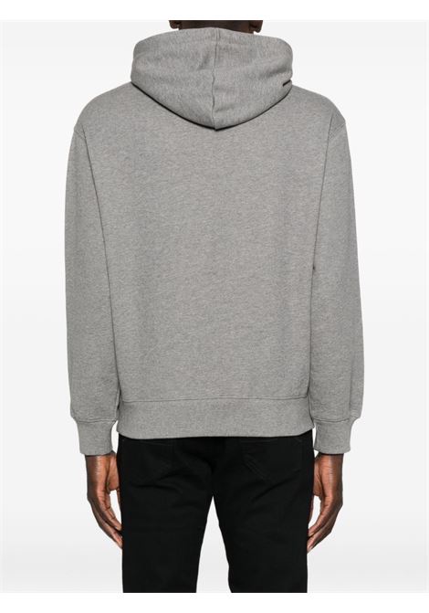 felpa mk pillar comfort hoodie uomo grigia MAISON KITSUNÉ | PM00701KM0341H131